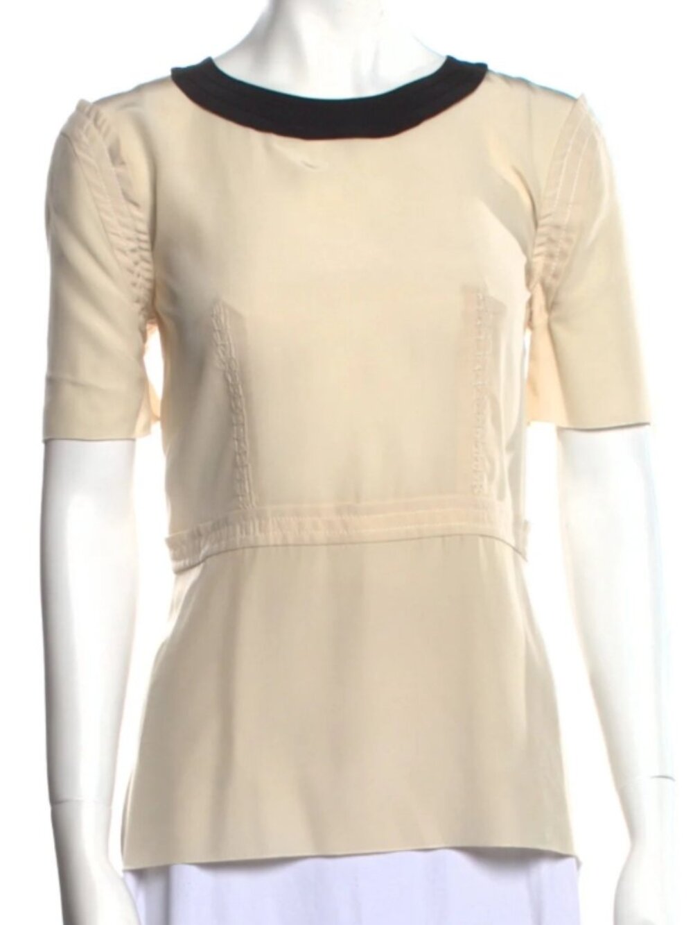 RARE NWOT Marni Silk Crew Neck Blouse IT40 $465